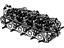 Honda 10003-P2R-A02 General Assembly, Cylinder Head