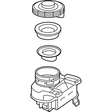 Honda Clarity Plug-In Hybrid Brake Master Cylinder Reservoir - 46661-TRT-A00