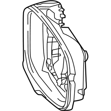 2022 Honda Odyssey Mirror Cover - 76255-THR-A02