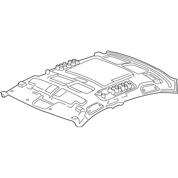 Honda 83200-TBG-A01ZA Lng, Roof *NH900L*