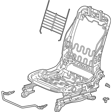Honda 81526-T3L-A01 Frame, L. FR. Seat
