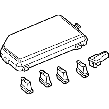 Honda 38256-TR0-A11 Cover, Relay Box (Upper)