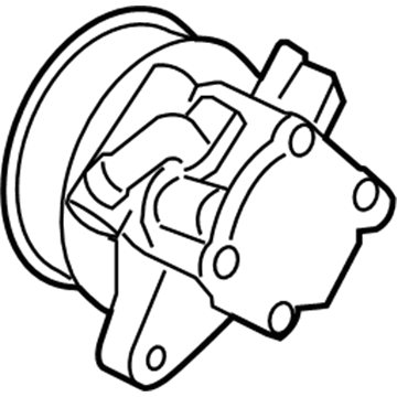 Honda 56483-R40-A02 Shaft Comp,Power Steering Pump
