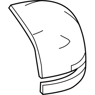 Honda 76201-T1W-A01ZH Skullcap (White Diamond Pearl)