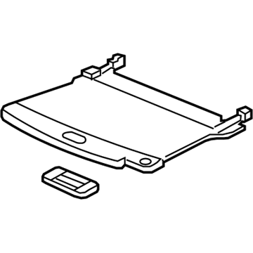 Honda 70600-SJC-A02ZA Sunshade *G66L*