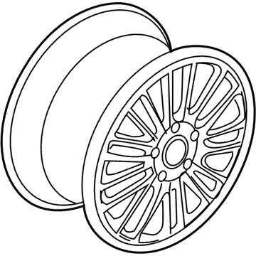 Honda 08W18-TA0-100A Alloy Wheel (18") (Psx-9, Sbc)