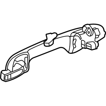 Honda 72140-SDA-A11 Handle Assembly, Right Front Door (Outer)