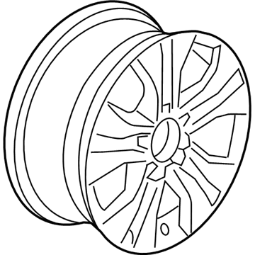2013 Honda Accord Spare Wheel - 42700-T2A-A71