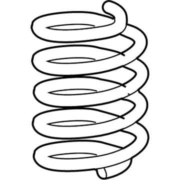 Honda 51401-T7X-A91 Spring, Front