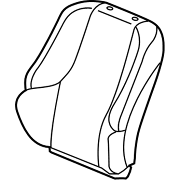 Honda 81127-T5R-A61 Pad, R. FR. Seat-Back