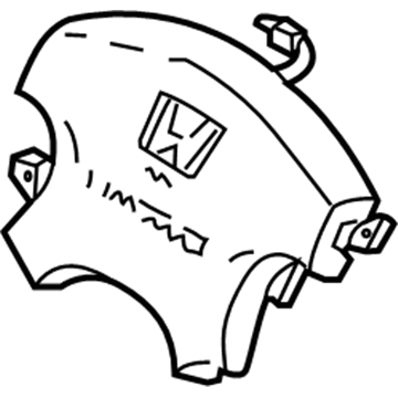 Honda 06770-S84-L30ZB Airbag (Quartz Gray)