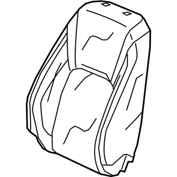 2020 Honda Clarity Plug-In Hybrid Seat Cover - 81125-TRV-A01ZB