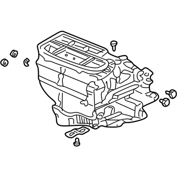 Honda 79106-SCA-A01 Heater Sub-Assy.