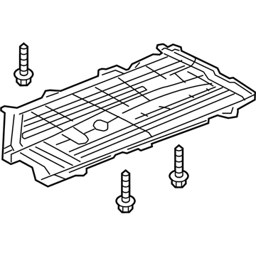 Honda 74606-TR0-A00 Cover, R. FR. Floor (Lower)