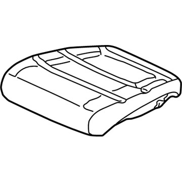 Honda 81137-S0X-A61 Pad, Front Seat Cushion