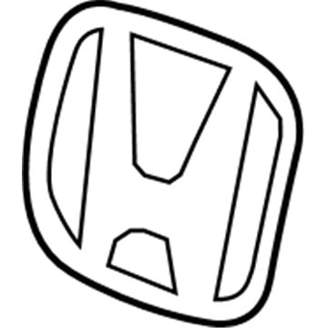 Honda 75700-T5A-000 Emblem (H)