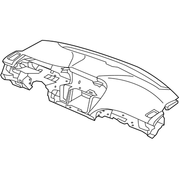 Honda 77100-T3V-A10ZA Panel, Instrument *NH167L* (GRAPHITE BLACK)