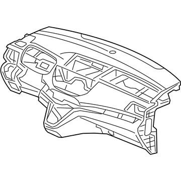 Honda CR-V Instrument Panel - 77100-T0A-A00ZA