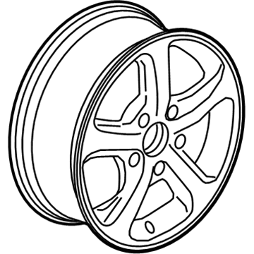 2015 Honda Civic Spare Wheel - 42700-TR3-A61