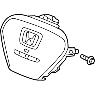 Honda 06770-SCV-L30ZB Airbag (Gray)