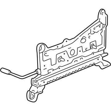 Honda 81670-S10-A01 Adjuster, L. Slide (Inner)