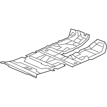 Honda 83301-TG7-A11ZA Carpet Assy., FR. Floor *NH900L* (DEEP BLACK)