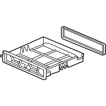 Honda 80291-TZ5-A41 Tray Set, Filter
