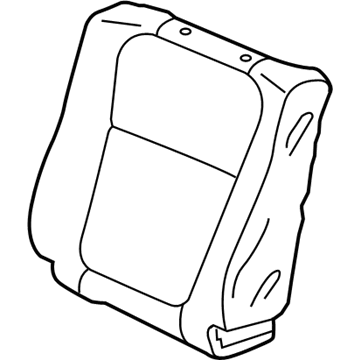 Honda 04811-SCV-A70ZC Cover Set, Passenger Side Trim (Gray) (Side Airbag)