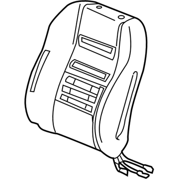 Honda 81127-TM8-A91 Pad, R. FR. Seat-Back (With OPDS Sensor)