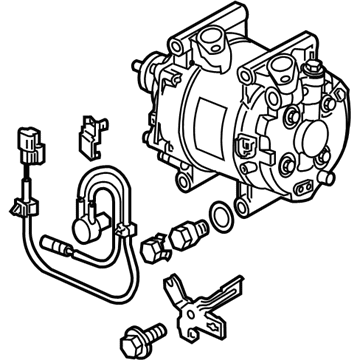 Honda CR-Z A/C Compressor - 38810-RTW-A01