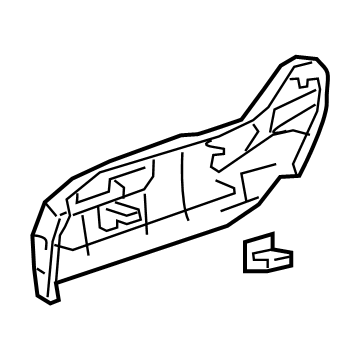 Honda 81238-TG7-A51ZC Cover, R. Outer-Reclining (Outer) *NH836L* (WISTERIA LIGHT GRAY)