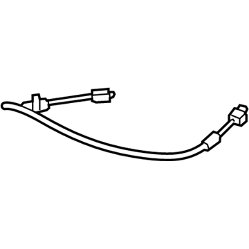Honda 81369-SZA-A01 Cable C, R. Middle Seat Walk-In