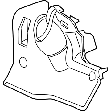 Honda 53321-TGG-A00 Cover,Steering Joint(LH)