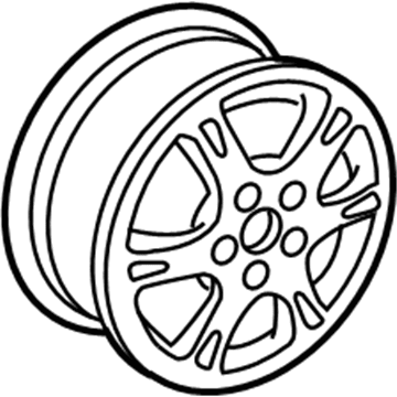 Honda 08W17-SDB-103A Wheel, Alloy (S6-Se1 17")