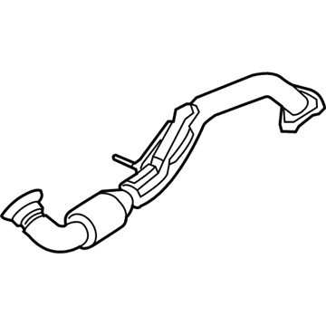 2016 Honda Civic Exhaust Pipe - 18210-TBA-A01