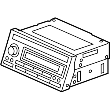 Honda 39100-SJC-A11ZB Tuner Assy. (6CD) *NH607L* (Pioneer) (TU DARK GRAY)