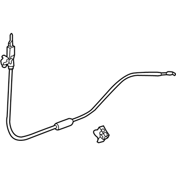 Honda 72673-SDC-A01 Cable, Left Rear Door Lock