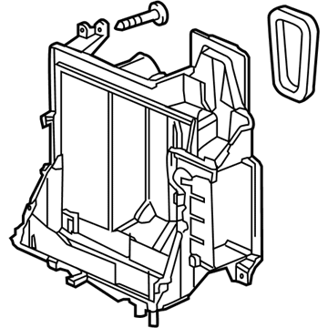 Honda 79107-T5R-A01 Case Set, Heater (Lower)