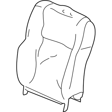 1996 Honda Civic Seat Cover - 81521-S01-A01ZB