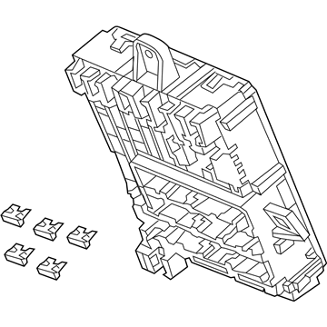 Honda 38200-T5A-A41 Box Assembly, Fuse (Rewritable)