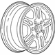 Honda 42700-S9A-A01 Disk, Aluminum Wheel (15X6Jj) (Asahi)