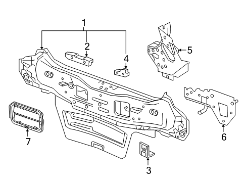 Front Wndsheld Washer Spray Nozzle 76810-tp6-a01 Hgh Qualty Replace