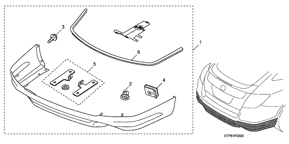 39530-TVA-A01 - Genuine Honda Camera Assy., Rearview (Wide)