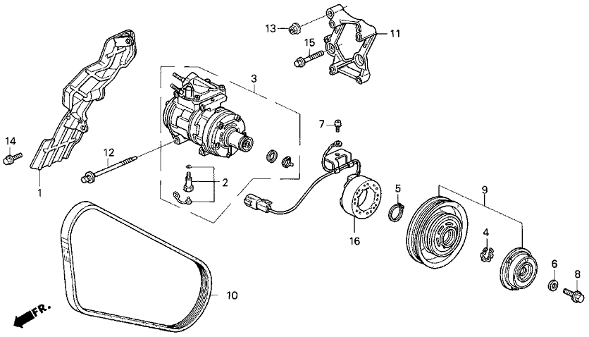 2006 Honda Pilot Parts Diagram