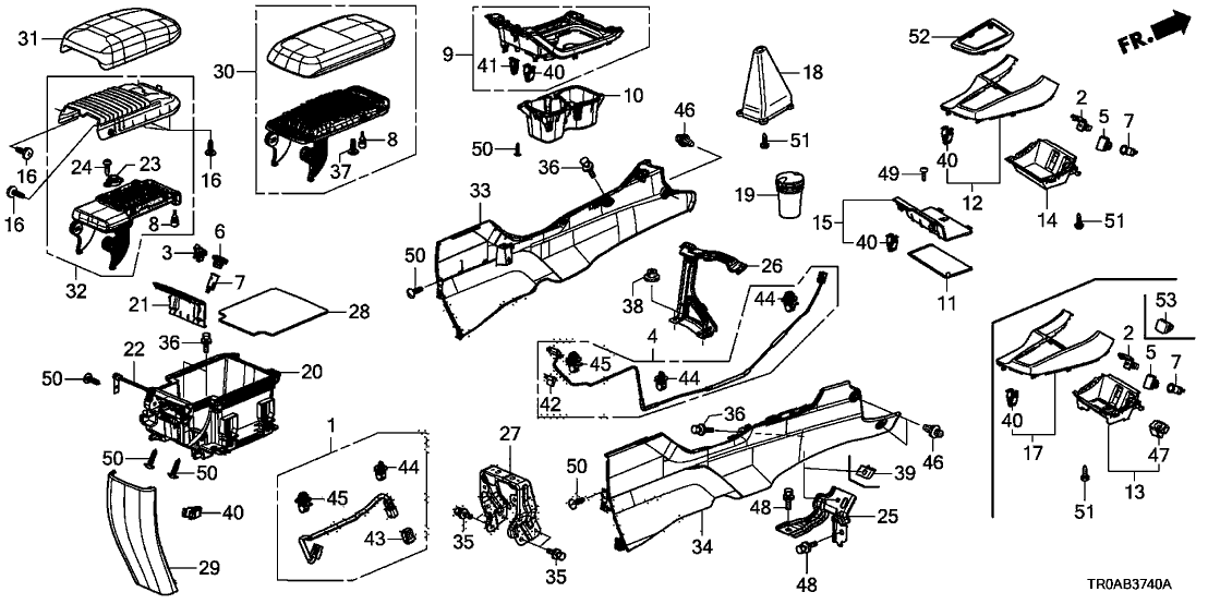 Honda parts now