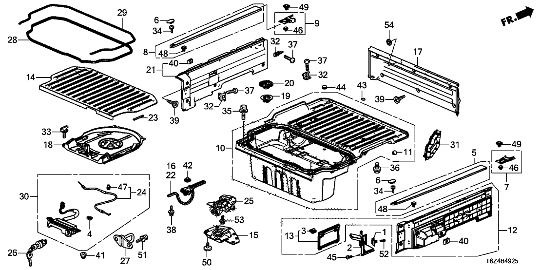 Honda Ridgeline Parts Diagram General Wiring Diagram