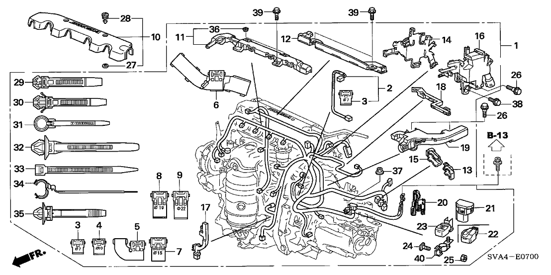 2007 Honda Odyssey Engine Parts Diagram | Reviewmotors.co