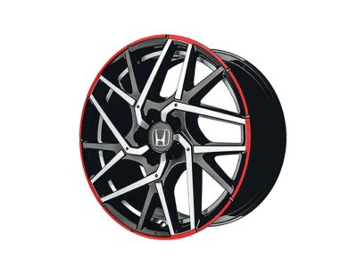 Honda 08W18-TEA-100A 18-Inch Alloy Wheel M.Cut Red