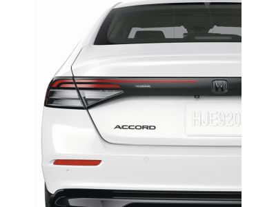 Honda Emblems – Rear H-Mark and Accord, Gloss Black 08F20-30A-100