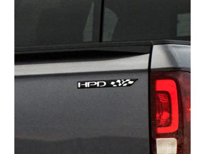 Honda Exterior Trim, Hpd Emblem, Gloss Black 08F20-T6Z-100B